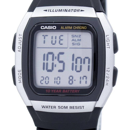 Casio Youth Digital Alarm Chrono Illuminator W-96H-1AVDF W96H-1AVDF Men's Watch