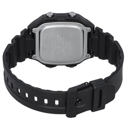 Casio Standard Digital Black Resin Strap Quartz WS-1600H-1A 100M Men's Watch