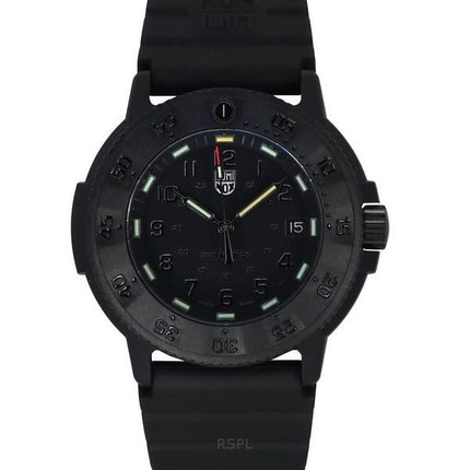 Luminox Original Navy Seal Rubber Strap Black Dial Quartz Diver's XS.3001.EVO.BO.S 200M Men's Watch