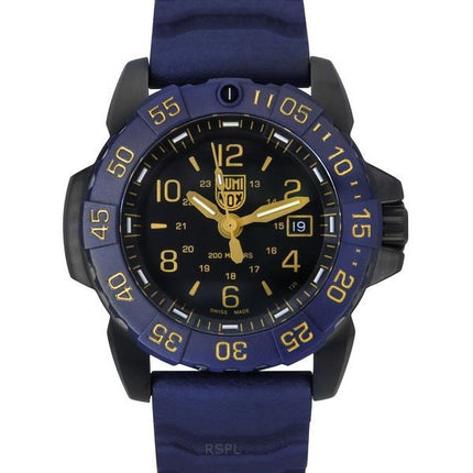 Luminox Navy SEAL Foundation Back To The Blue Black Dial Quartz Diver's XS.3255.CB.NSF 200M Men's Watch