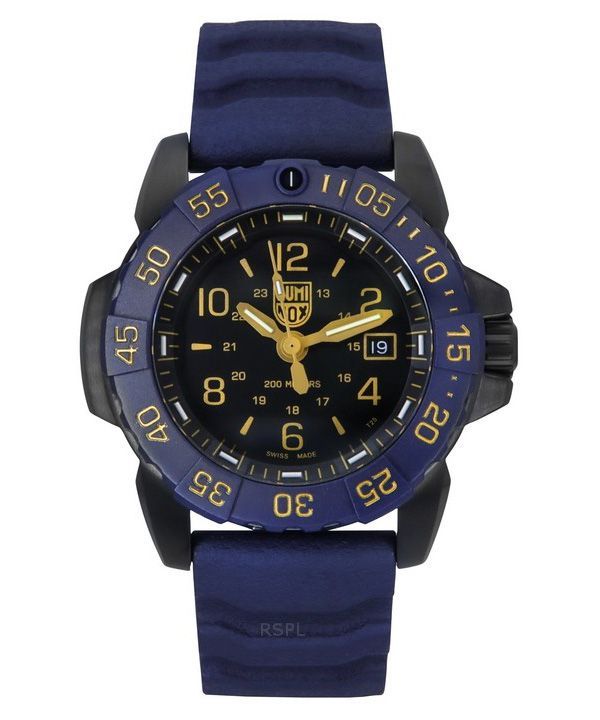 Luminox Navy SEAL Foundation Back To The Blue Black Dial Quartz Diver's XS.3255.CB.NSF 200M Men's Watch