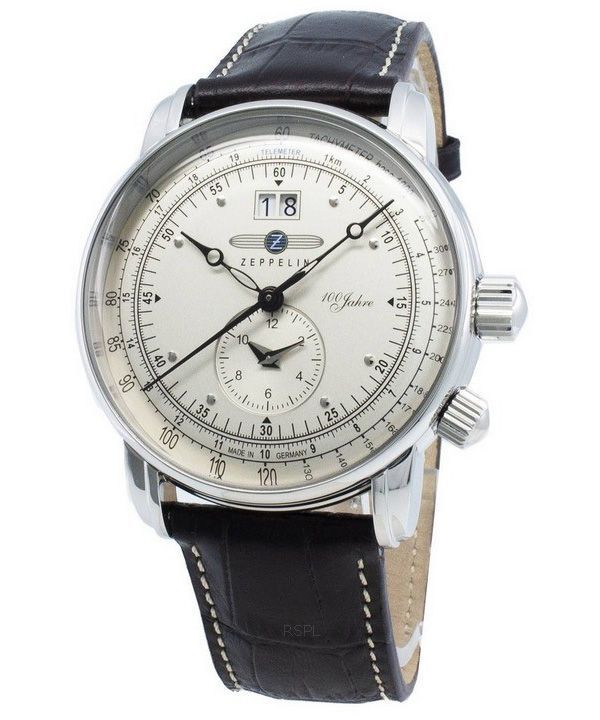 Zeppelin 100 Jahre 7640-1 76401 Quartz Tachymeter Men's Watch