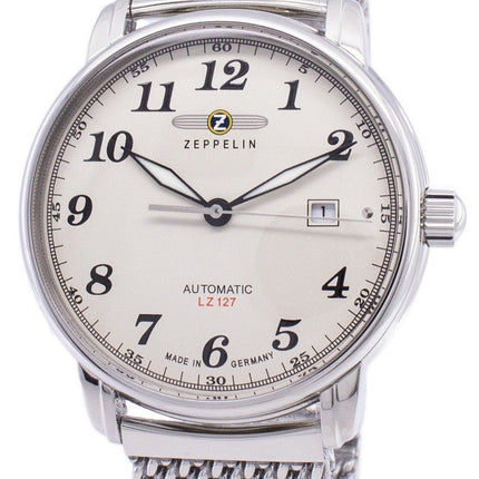 Zeppelin Series LZ127 Graf Automatic Germany Made 7656M-5 7656M5 Men's Watch