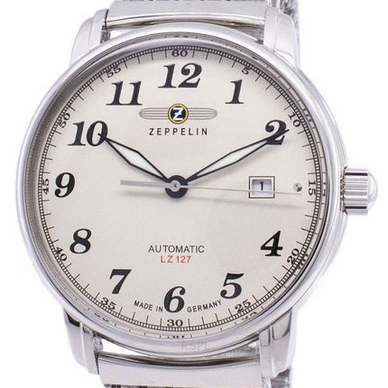 Zeppelin Series LZ127 Graf Automatic Germany Made 7656M-5 7656M5 Men's Watch