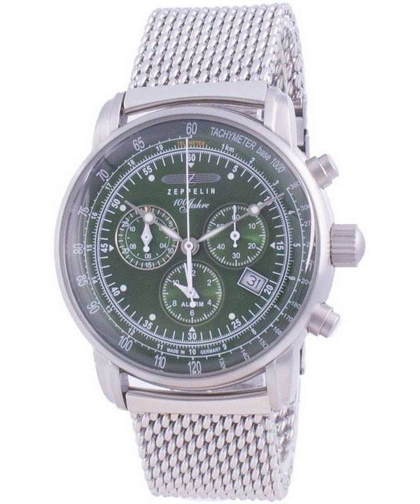 Zeppelin Jahre 100 Years Edition Chronograph Quartz 8680M-4 8680M4 Mens Watch