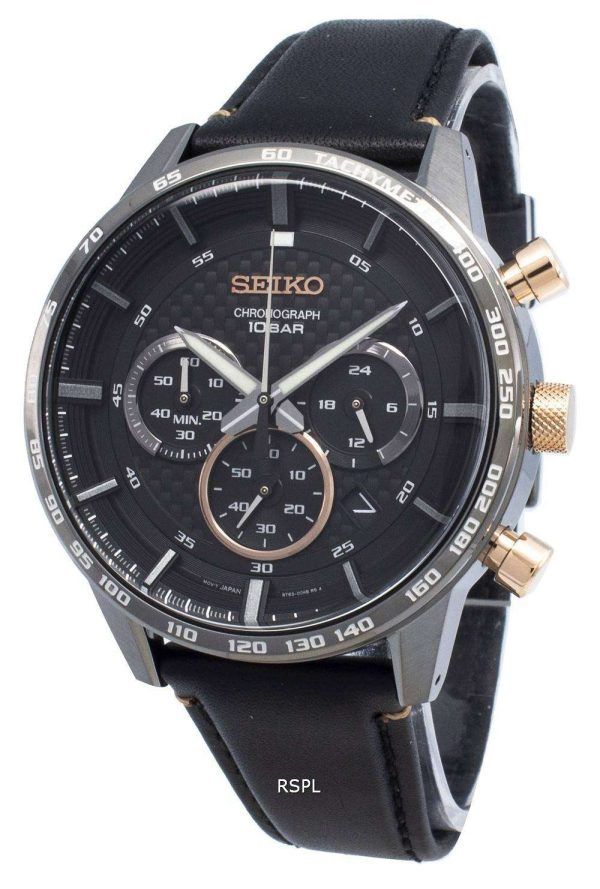 Seiko Chronograph SSB361P SSB361P1 SSB361 Tachymeter Quartz Men's Watch