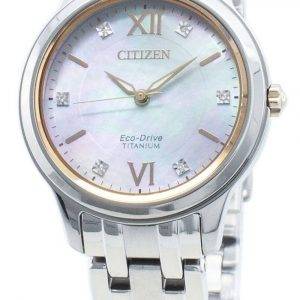 citizen women's watch diamond accents