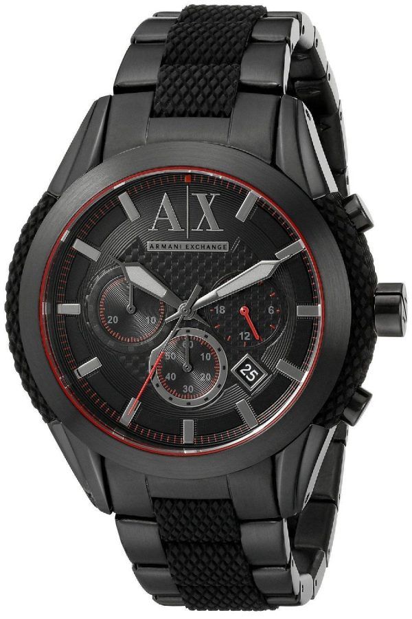 Armani Exchange Quartz Chronograph Black Dial AX1387 Men's Watch