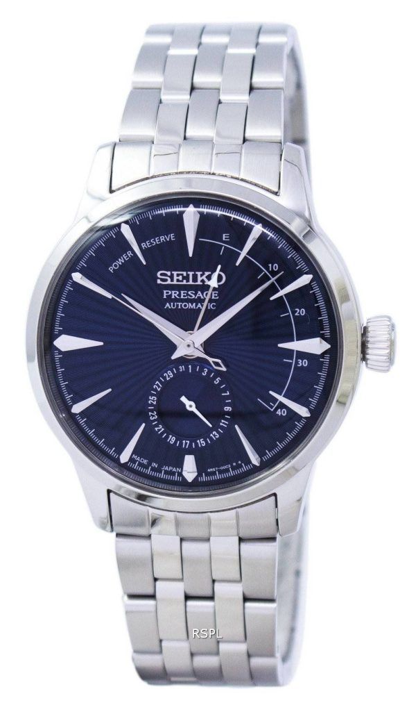 Seiko Presage Cocktail "Blue Moon" Power Reserve Japan Made SSA347 SSA347J1 SSA347J Men's Watch