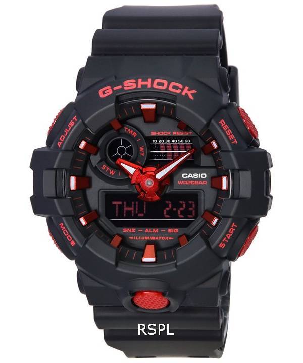 Casio red hotsell illuminator watch