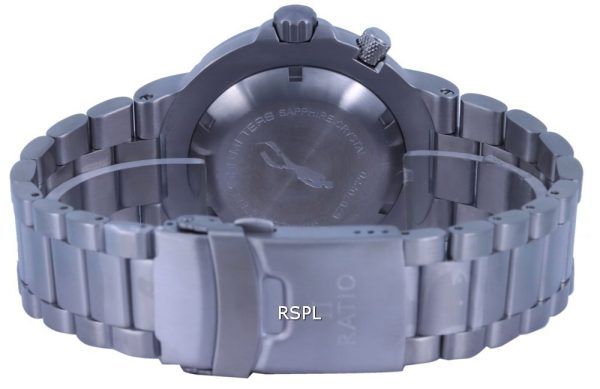 Ratio FreeDiver Blue Dial Stainless Steel Quartz 1050HA93-12V-BLU 1000M Mens Watch